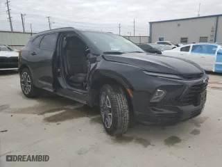 2023 Chevrolet Blazer RS with VIN 3GNKBERS7PS108730, listed as a Copart auction lot 43063915 with 37,700 mi miles and Salvage Title. Bid and sale history available at carsss.com. Image 4.