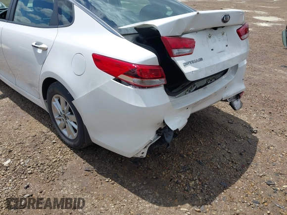 2018 Kia Optima LX with VIN KNAGT4L33J5232905, listed as a IAAI auction lot 42333610 with 111,423 mi miles and . Bid and sale history available at DreamBid. Image 6.