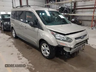 2015 Ford Transit Connect XLT z VIN NM0GS9F75F1183168, wystawiony jako IAAI lot #41951420 z przebiegiem 211 444 mil mil oraz . Historia ofert i sprzedaży dostępna na DreamBid. Obrazek 1.