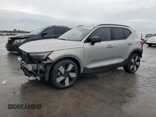 2023 Volvo XC40 Ultimate с VIN YV4ED3UM7P2946892, выставлен на аукционе Copart как лот 54589715 с пробегом 20 301 миль миль и Списание • Salvage title. История ставок и продаж доступна на DreamBid. Изображение 1.