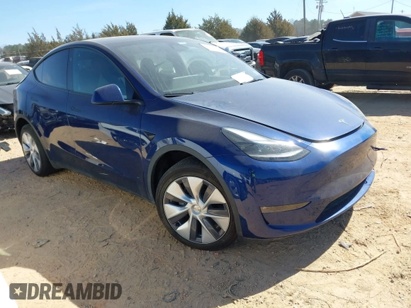 2023 Tesla Model Y Long Range with VIN 7SAYGDEE6PF847890, listed as a IAAI auction lot 41635687 with 32,846 mi miles and . Bid and sale history available at DreamBid. Image 1.
