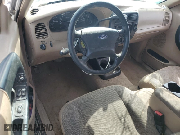 2002 Ford Ranger XLT Appearance with VIN 1FTYR44E32PA09484, listed as a Copart auction lot 49985195 with 76,667 mi miles and Salvage Title. Bid and sale history available at carsss.com. Image 8.