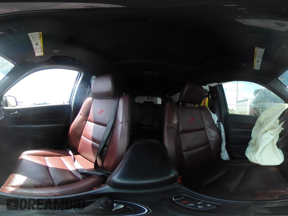 2023 Dodge Durango R/T Plus with VIN 1C4SDHCT7PC686970, listed as a IAAI auction lot 42156304 with 14,592 mi miles and . Bid and sale history available at DreamBid. Image 18.
