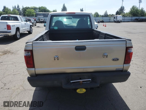 2002 Ford Ranger XL with VIN 1FTYR10D32PB44394, listed as a Copart auction lot 60532715 with 188,075 mi miles and Clean title. Bid and sale history available at DreamBid. Image 6.
