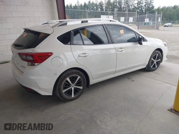 2020 Subaru Impreza Premium with VIN 4S3GTAV63L3700297, listed as a IAAI auction lot 42710002 with 85,470 mi miles and . Bid and sale history available at DreamBid. Image 4.