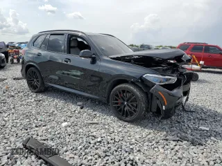 2023 BMW X5 xDrive40i with VIN 5UXCR6C07P9R18608, listed as a Copart auction lot 55911595 with Not provided miles and Salvage title. Bid and sale history available at DreamBid. Image 4.