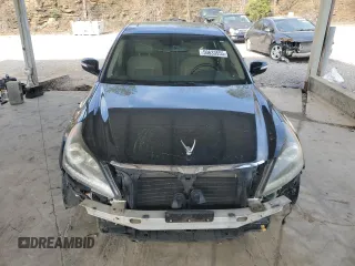 2012 Hyundai Equus Signature with VIN KMHGH4JH5CU043163, listed as a Copart auction lot 50633555 with 201,133 mi miles and Salvage Title. Bid and sale history available at DreamBid. Image 5.