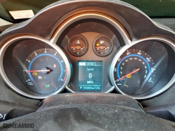 2016 Chevrolet Cruze Limited LT with VIN 1G1PE5SB0G7109211, listed as a Copart auction lot 46278155 with 153,303 mi miles and Salvage Title. Bid and sale history available at carsss.com. Image 9.