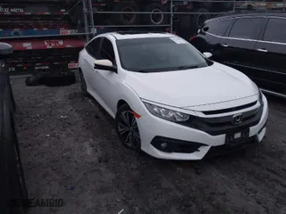2018 Honda Civic Sedan EX-L with VIN JHMFC1F75JX014480, listed as a IAAI auction lot 41126968 with 82,957 mi miles. Bid and sale history available at carsss.com. Image 1.