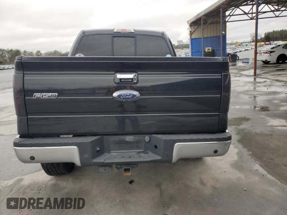 2011 Ford F-150 Lariat with VIN 1FTFW1E67BFA12349, listed as a Copart auction lot 44407295 with 178,436 mi miles and Salvage Title. Bid and sale history available at carsss.com. Image 6.
