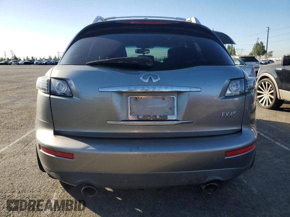 2006 Infiniti FX Options with VIN JNRBS08W66X400740, listed as a Copart auction lot 78511434 with 184,701 mi miles and Salvage title. Bid and sale history available at DreamBid. Image 6.