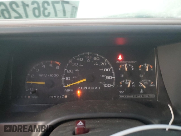 1996 Chevrolet Suburban z VIN 3GNFK16R7TG124404, wystawiony jako Copart lot #77361264 z przebiegiem 256 935 mil mil oraz Szkoda całkowita • Salvage title. Historia ofert i sprzedaży dostępna na DreamBid. Obrazek 9.