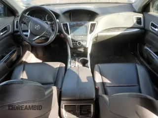 2019 Acura TLX with VIN 19UUB2F37KA004747, listed as a Copart auction lot 45744185 with 91,274 mi miles and Salvage Title. Bid and sale history available at carsss.com. Image 8.
