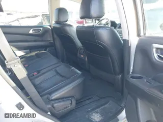 2017 Nissan Pathfinder S with VIN 5N1DR2MNXHC615296, listed as a IAAI auction lot 41380776 with 143,306 mi miles. Bid and sale history available at carsss.com. Image 8.