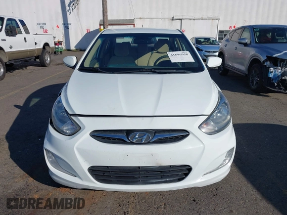 2012 Hyundai Accent GLS with VIN KMHCU4AE3CU246908, listed as a IAAI auction lot 41696958 with 175,164 mi miles. Bid and sale history available at carsss.com. Image 12.