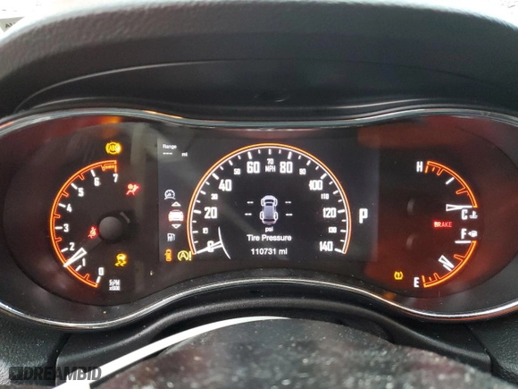 2016 Dodge Durango Limited with VIN 1C4RDJDG3GC340972, listed as a Copart auction lot 43389115 with 110,731 mi miles and Salvage Title. Bid and sale history available at carsss.com. Image 9.