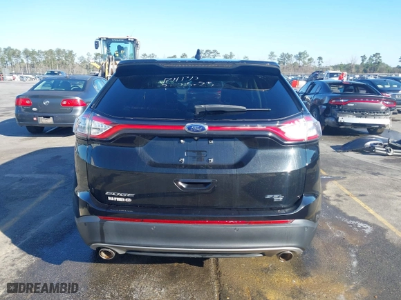 2015 Ford Edge SEL with VIN 2FMTK4J86FBC24301, listed as a IAAI auction lot 41758820 with 94,915 mi miles. Bid and sale history available at carsss.com. Image 16.