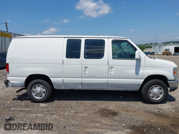 2014 Ford Econoline Cargo Commercial with VIN 1FTNE2EWXEDA81007, listed as a IAAI auction lot 42693549 with 117,457 mi miles and . Bid and sale history available at DreamBid. Image 13.