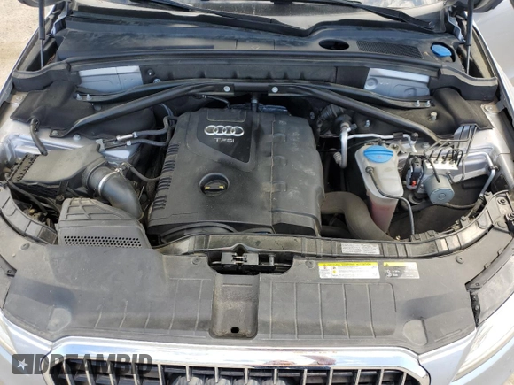 2015 Audi Q5 Premium Plus with VIN WA1LFAFPXFA139586, listed as a Copart auction lot 57821705 with 109,994 mi miles and Salvage title. Bid and sale history available at DreamBid. Image 12.