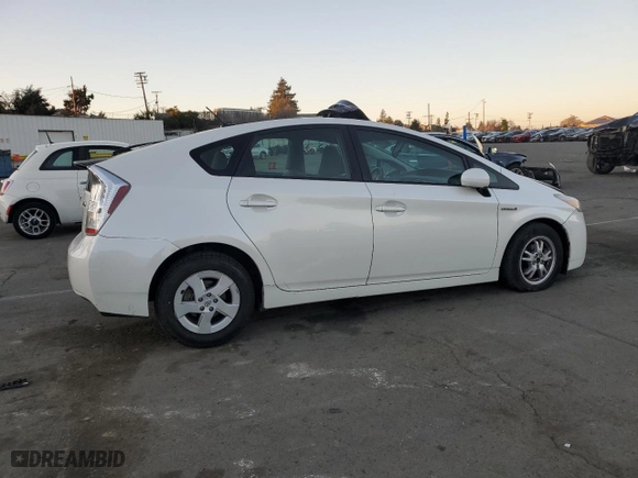 2011 Toyota Prius I with VIN JTDKN3DU9B5318312, listed as a Copart auction lot 88603065 with 256,306 mi miles and Salvage Title. Bid and sale history available at carsss.com. Image 3.
