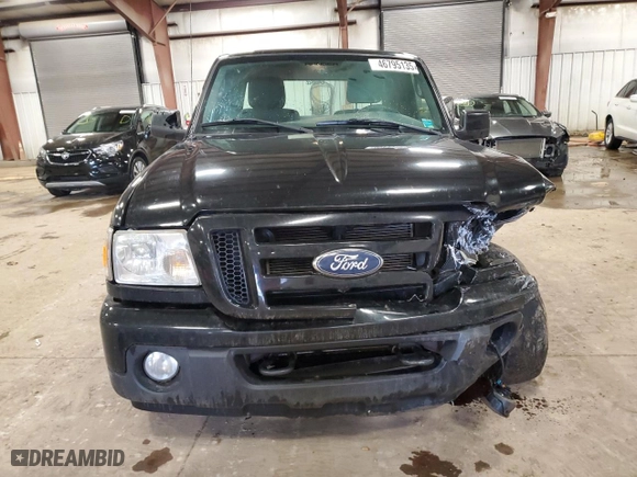 2011 Ford Ranger XLT with VIN 1FTLR4FE4BPB11948, listed as a Copart auction lot 46795135 with 118,109 mi miles and Clean Title. Bid and sale history available at carsss.com. Image 5.