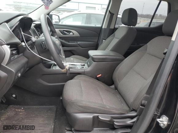 2018 Chevrolet Traverse LS with VIN 1GNERFKW2JJ118778, listed as a Copart auction lot 82765324 with 181,432 mi miles and Salvage Title. Bid and sale history available at carsss.com. Image 7.