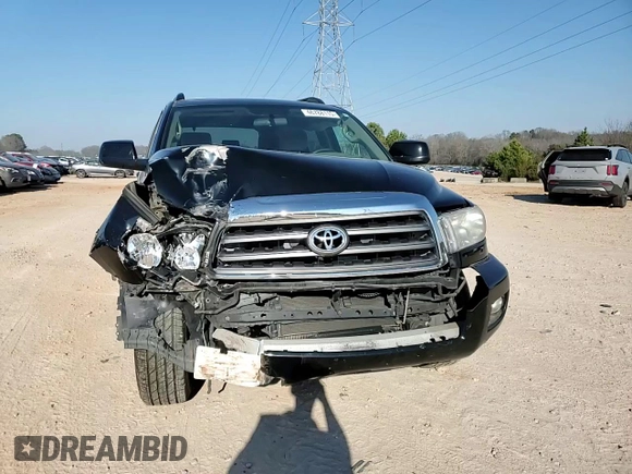 2011 Toyota Sequoia SR5 with VIN 5TDBY5G11BS045249, listed as a Copart auction lot 46788115 with 248,709 mi miles and Salvage Title. Bid and sale history available at carsss.com. Image 11.