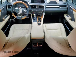 2021 Lexus RX 350 with VIN 2T2HZMAA3MC193923, listed as a Copart auction lot 55042225 with 16,206 mi miles and Salvage Title. Bid and sale history available at DreamBid. Image 8.
