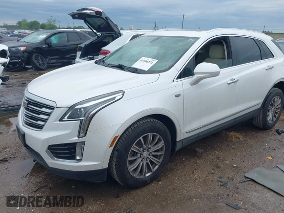 2017 Cadillac XT5 Luxury FWD with VIN 1GYKNBRS1HZ120787, listed as a IAAI auction lot 41900222 with 182,705 mi miles. Bid and sale history available at carsss.com. Image 18.