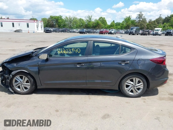 2020 Hyundai Elantra SEL with VIN 5NPD84LF9LH614568, listed as a IAAI auction lot 42203840 with 70,832 mi miles and . Bid and sale history available at DreamBid. Image 14.
