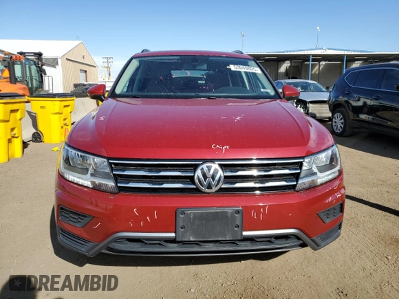 2019 Volkswagen Tiguan SE with VIN 3VV2B7AX1KM080479, listed as a Copart auction lot 53049805 with 79,715 mi miles and Salvage Title. Bid and sale history available at DreamBid. Image 5.