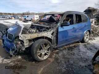 2011 BMW X5 M with VIN 5YMGY0C56BLK26129, listed as a Copart auction lot 45911745 with 0 mi miles and Salvage Title. Bid and sale history available at carsss.com. Image 1.