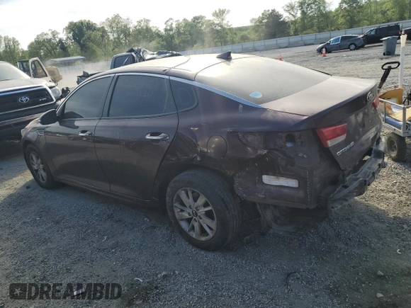 2016 Kia Optima LX with VIN 5XXGT4L32GG112942, listed as a Copart auction lot 53432805 with 173,714 mi miles and Salvage title. Bid and sale history available at DreamBid. Image 2.