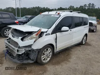2015 Ford Transit Connect Titanium z VIN NM0GE9G74F1194295, wystawiony jako Copart lot #53507775 z przebiegiem 73 747 mil mil oraz Szkoda całkowita • Salvage title. Historia ofert i sprzedaży dostępna na DreamBid. Obrazek 1.