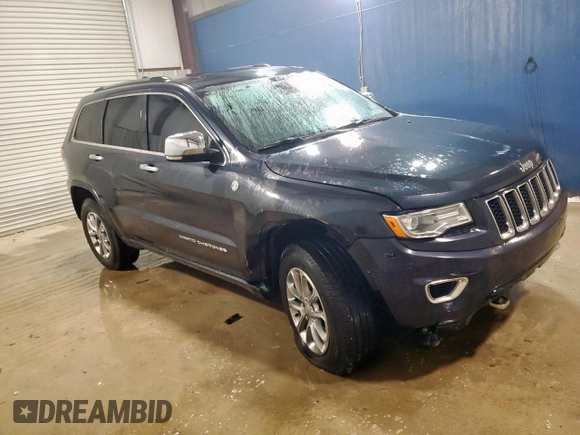 2016 Jeep Grand Cherokee Overland with VIN 1C4RJFCT9GC334520, listed as a Copart auction lot 56886055 with 84,390 mi miles and Clean title. Bid and sale history available at DreamBid. Image 4.
