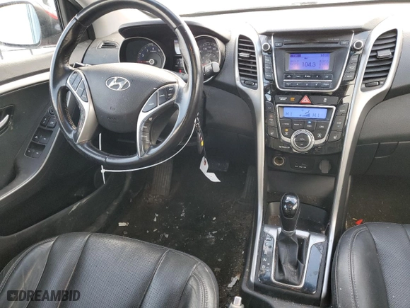 2013 Hyundai Elantra GT with VIN KMHD35LE8DU029575, listed as a Copart auction lot 38373114 with NaN miles and Salvage Title. Bid and sale history available at carsss.com. Image 8.