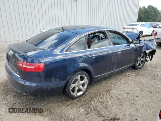2011 Audi A6 with VIN WAUAKAFBXBN062831, listed as a Copart auction lot 65908643 with Not provided miles and Salvage title. Bid and sale history available at DreamBid. Image 3.