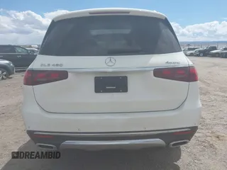 2025 Mercedes-Benz GLS 450 with VIN 4JGFF5KE3SB402662, listed as a IAAI auction lot 42047355 with 2,879 mi miles and . Bid and sale history available at DreamBid. Image 16.