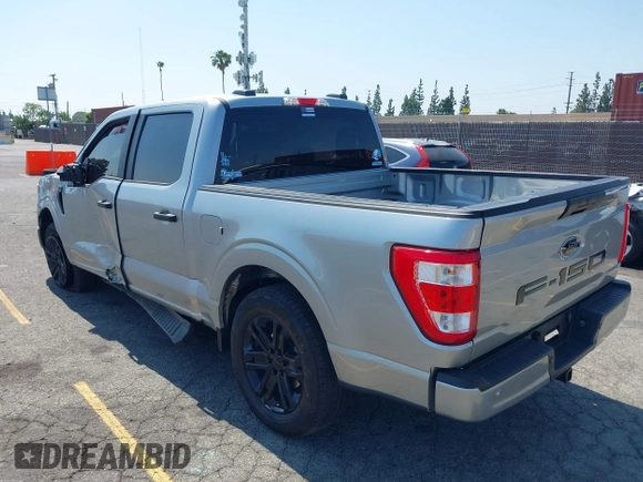 2023 Ford F-150 XL with VIN 1FTEW1CP0PKG14886, listed as a IAAI auction lot 42444367 with 10,677 mi miles and . Bid and sale history available at DreamBid. Image 3.