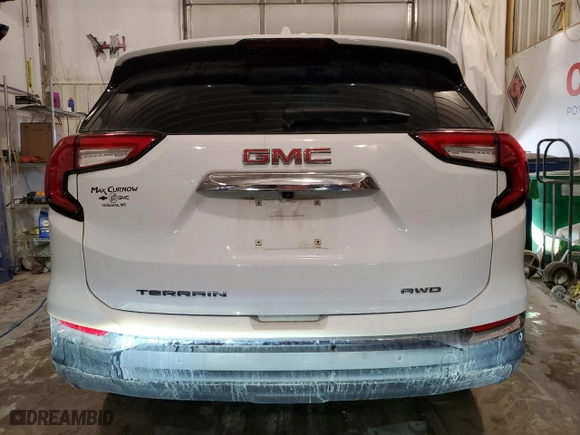 2022 GMC Terrain SLT with VIN 3GKALVEV6NL172237, listed as a Copart auction lot 82426424 with 54,640 mi miles and Salvage Title. Bid and sale history available at carsss.com. Image 6.