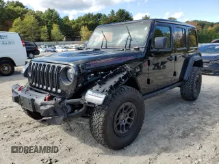 2023 Jeep Wrangler Rubicon с VIN 1C4HJXFN4PW636133, выставлен на аукционе Copart как лот 75499614 с пробегом 13 252 миль миль и Списание • Salvage title. История ставок и продаж доступна на DreamBid. Изображение 1.