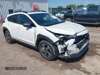 2024 Subaru Crosstrek Premium with VIN JF2GUADC5R8324865, listed as a IAAI auction lot 42392609 with 27,056 mi miles and . Bid and sale history available at DreamBid. Image 1.
