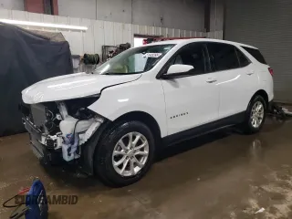 2019 Chevrolet Equinox LT with VIN 2GNAXUEV8K6116723, listed as a Copart auction lot 51448395 with 98,788 mi miles and Salvage Title. Bid and sale history available at carsss.com. Image 1.