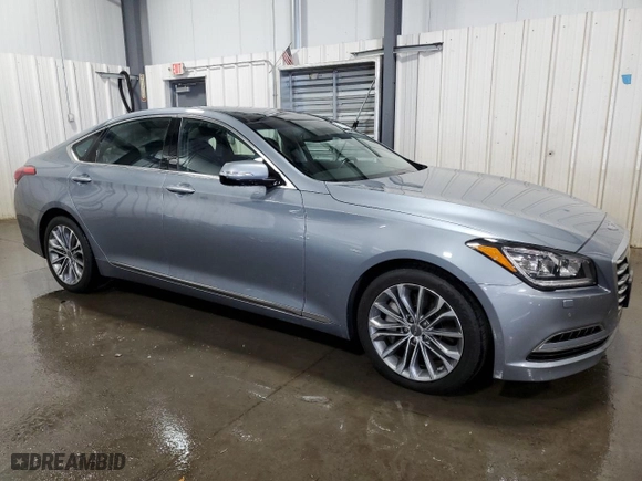 2015 Hyundai Genesis 3.8L with VIN KMHGN4JE1FU091746, listed as a Copart auction lot 75015634 with 90,055 mi miles and Non Repairable. Bid and sale history available at carsss.com. Image 4.
