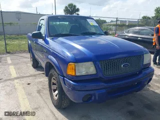 2003 Ford Ranger XL with VIN 1FTYR10U33TA20814, listed as a IAAI auction lot 41986732 with 210,067 mi miles. Bid and sale history available at carsss.com. Image 1.