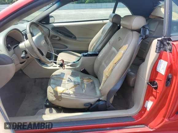2003 Ford Mustang Deluxe with VIN 1FAFP44423F396045, listed as a Copart auction lot 60459935 with 243,215 mi miles and Salvage title. Bid and sale history available at DreamBid. Image 7.
