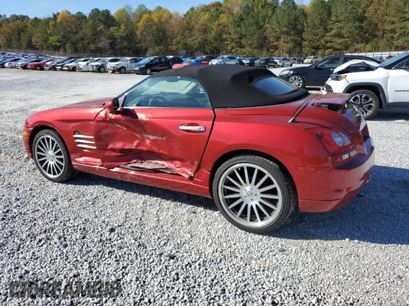 2006 Chrysler Crossfire with VIN 1C3AN55LX6X065965, listed as a Copart auction lot 80229954 with 90,168 mi miles and Clean Title. Bid and sale history available at DreamBid. Image 2.