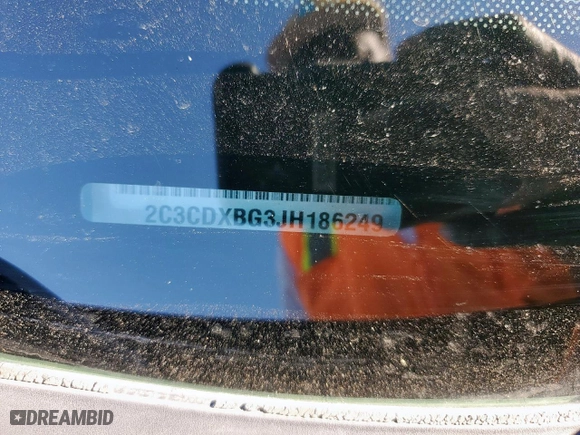 2018 Dodge Charger SXT with VIN 2C3CDXBG3JH186249, listed as a Copart auction lot 47309305 with 54,766 mi miles and Salvage Title. Bid and sale history available at carsss.com. Image 12.