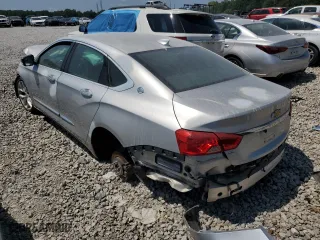 2015 Chevrolet Impala LTZ with VIN 2G1165S32F9272175, listed as a Copart auction lot 60455194 with 0 mi miles and Salvage Title. Bid and sale history available at carsss.com. Image 2.