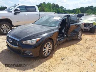 2015 Infiniti Q50 with VIN JN1BV7AR1FM407913, listed as a IAAI auction lot 42176827 with 110,969 mi miles and . Bid and sale history available at DreamBid. Image 17.